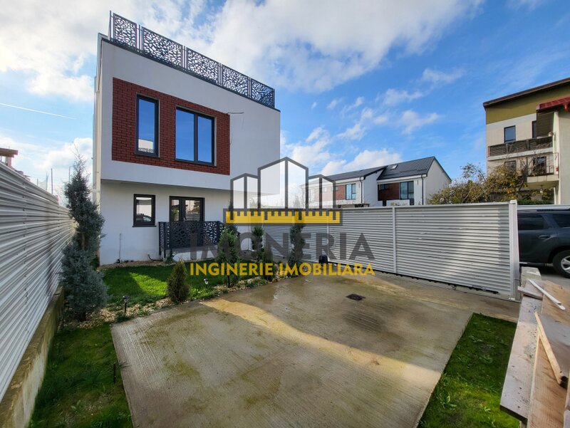 Casa finalizata, comision 0%, 5 camere, terasa, curte, metrou 1 Decembrie