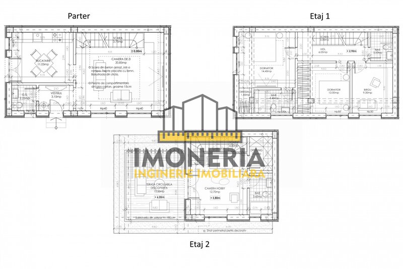 Casa finalizata, comision 0%, 5 camere, terasa, curte, metrou 1 Decembrie